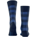 Burlington Blue Buffalo Check Socks