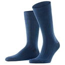 Burlington Blue Duke Street Socks