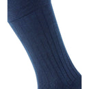 Burlington Blue Duke Street Socks