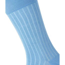 Burlington Blue Duke Street Socks