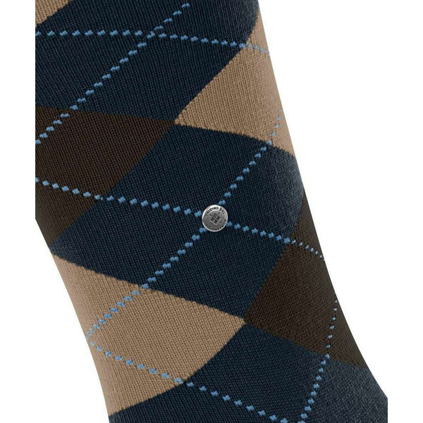 Burlington Blue Edinburgh Knee High Socks