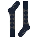 Burlington Blue Edinburgh Knee High Socks