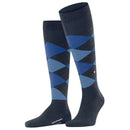 Burlington Blue Edinburgh Knee High Socks