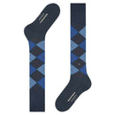 Burlington Blue Edinburgh Knee High Socks