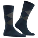 Burlington Blue Edinburgh Socks