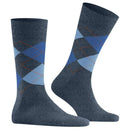 Burlington Blue Edinburgh Socks
