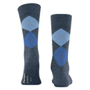 Burlington Blue Edinburgh Socks