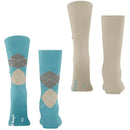 Burlington Blue Everyday Mix 2-Pack Socks