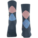Burlington Blue Marylebone Socks