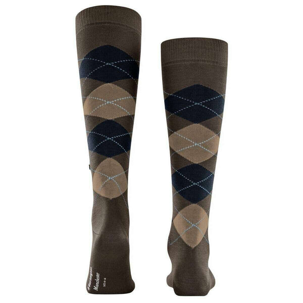 Burlington Brown Manchester Knee High Socks