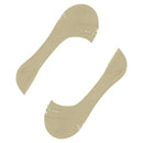 Burlington Cream Aberdeen No Show Socks