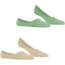 Burlington Green Everyday 2-Pack Invisible Socks
