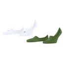 Burlington Green Everyday 2 Pack No Show Socks