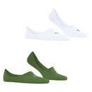 Burlington Green Everyday 2 Pack No Show Socks