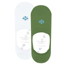 Burlington Green Everyday 2 Pack No Show Socks