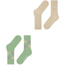 Burlington Green Everyday Mix 2-Pack Socks