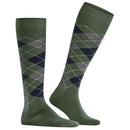 Burlington Green Manchester Knee High Socks