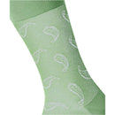 Burlington Green Paisley Socks