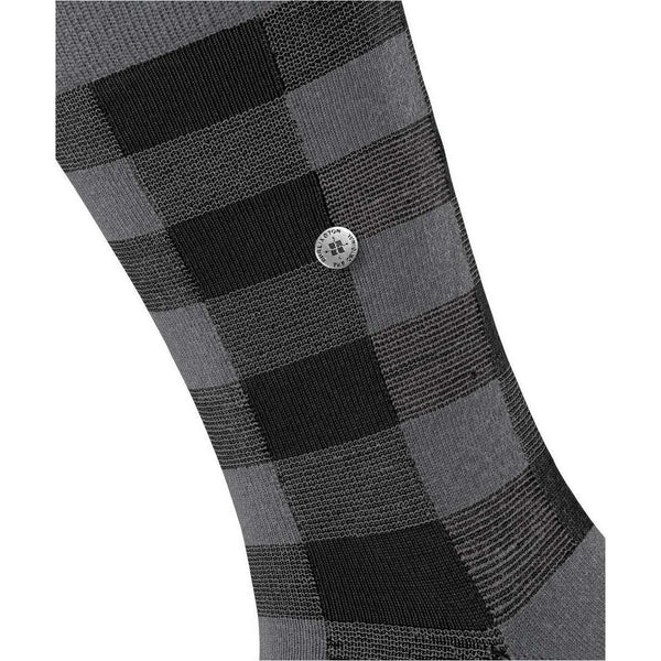 Burlington Grey Buffalo Check Socks