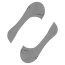 Burlington Grey Carrington No Show Socks