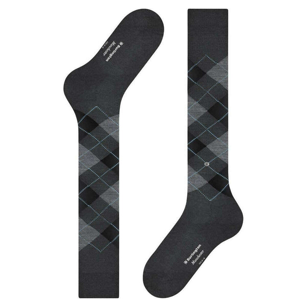 Burlington Grey Manchester Knee High Socks