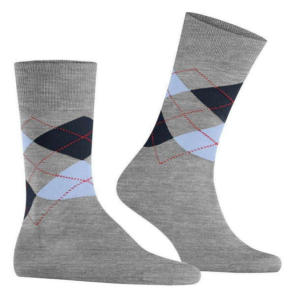 Burlington Grey Manchester Socks
