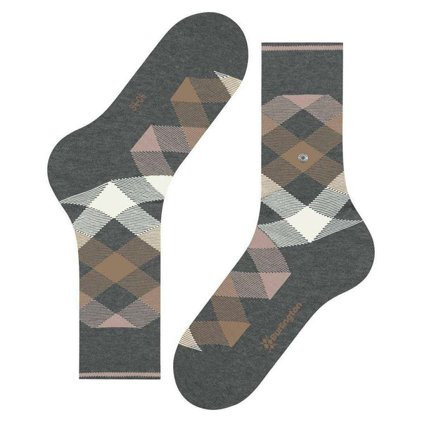 Burlington Grey Newcastle Socks
