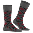 Burlington Grey Tartan Socks