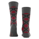 Burlington Grey Tartan Socks