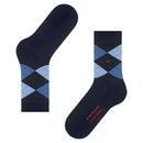 Burlington Navy Covent Garden Socks