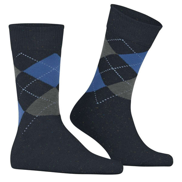 Burlington Navy Dundee Socks