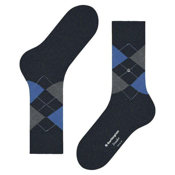 Burlington Navy Dundee Socks