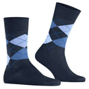 Burlington Navy Manchester Socks