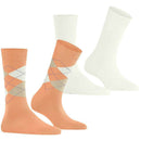 Burlington Orange Everyday Mix 2-Pack Socks