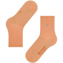 Burlington Orange Fleet Street Socks
