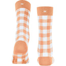 Burlington Orange Vichy Socks
