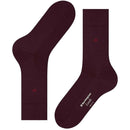 Burlington Red Leeds Socks