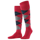 Burlington Red Manchester Knee High Socks