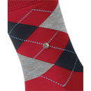 Burlington Red Manchester Socks