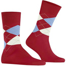 Burlington Red Manchester Socks