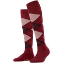 Burlington Red Marylebone Knee High Socks