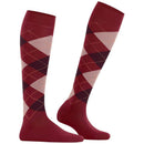 Burlington Red Marylebone Knee High Socks