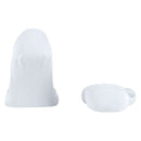 Burlington White Carrington No Show Socks