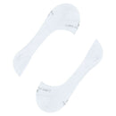 Burlington White Carrington No Show Socks