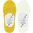 Burlington White Everyday 2-Pack Invisible Socks