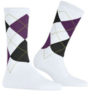 Burlington White Rib Courtside Socks