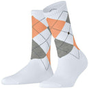 Burlington White Rib Courtside Socks