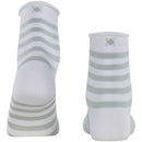 Burlington White Swansea Short Socks