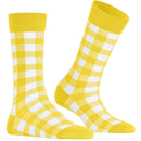Burlington Yellow Vichy Socks