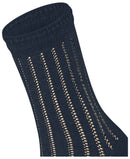 Falke Blue Eyelet Socks